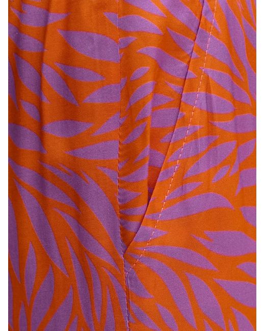 Pantalones Pavina estampados La Petite Francaise de color Red