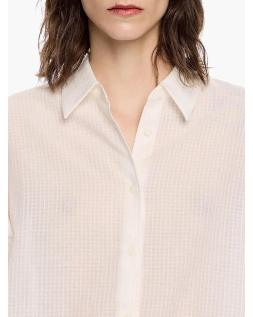 Bimba Y Lola テクスチャード シャツ White