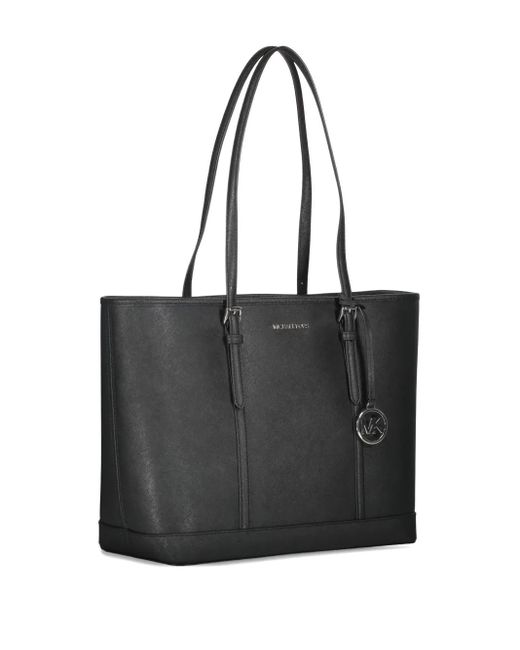 Michael Kors Black Large Jet Set Tote Bag