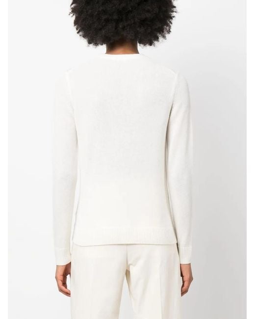 Theory White Sweaters