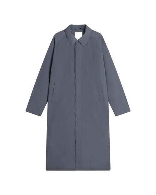 Welter Shelter Blue Crincle Coach Coat