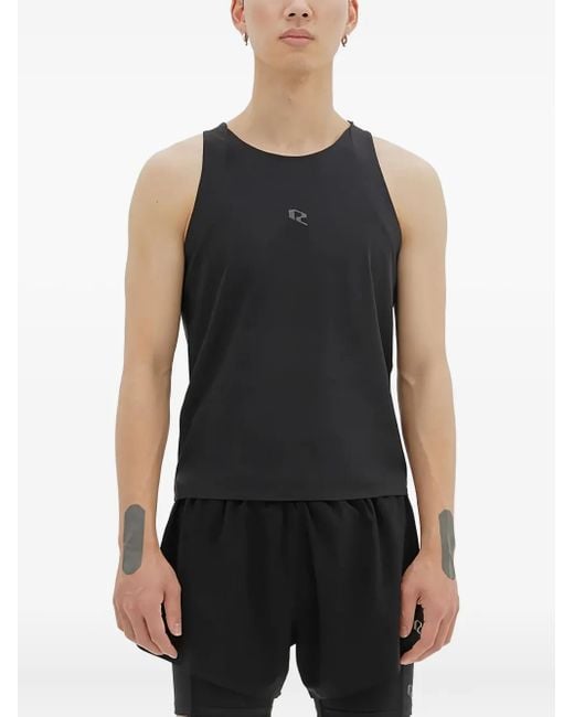 RUNNING ORDER Black Eris Tank Top