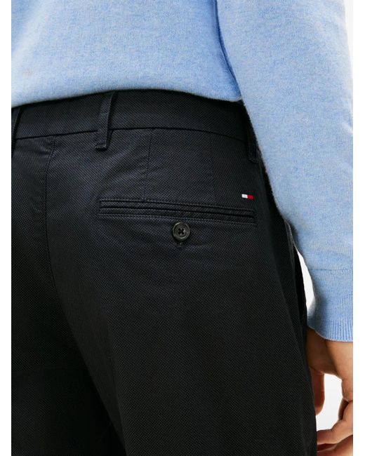 Tommy Hilfiger Blue Buttoned Pocket Trousers for men