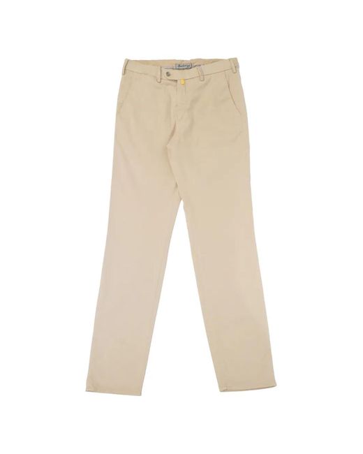 Sartorio Napoli White Straight-Leg Chinos for men