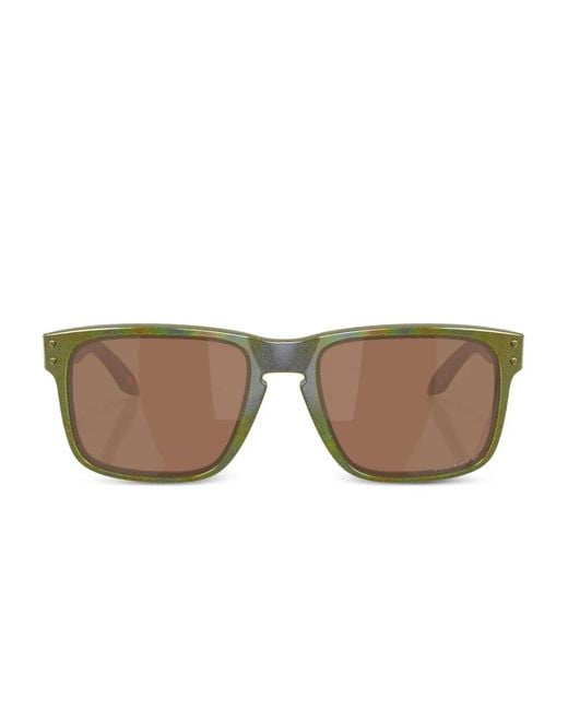 Oakley Green Holbrook Square-Frame Sunglasses for men