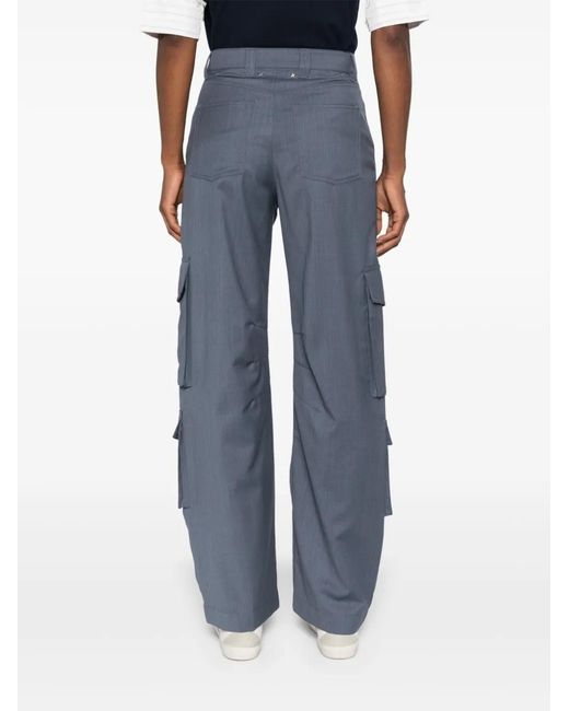Golden Goose Deluxe Brand Blue Journey Cargo Trousers