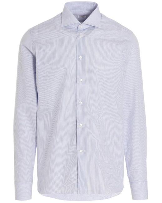 Camicia Marechiaro di Borriello in Blue da Uomo