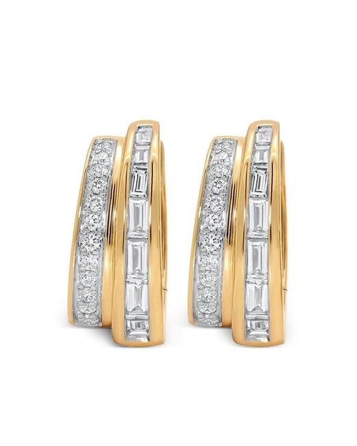Sara Weinstock Metallic 18K Papua Diamond Earrings
