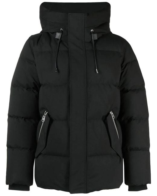 Mackage Black Graydon Padded Down Jacket for men