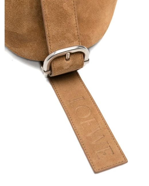Borsa A Spalla Loop di Loewe in Brown