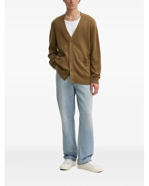 Levi's Green Button Pocket Cardigan for men