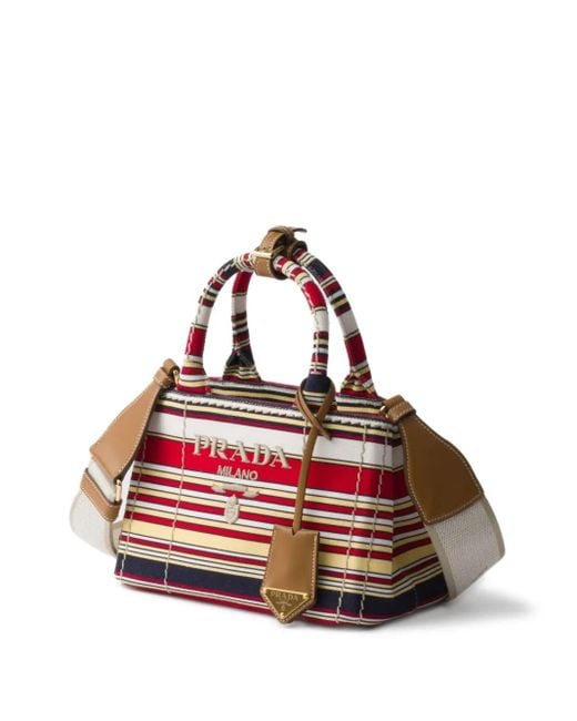 Prada Red Jardinière Mini Bag