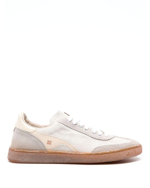 Moma Pink Cristallo Suede Sneakers