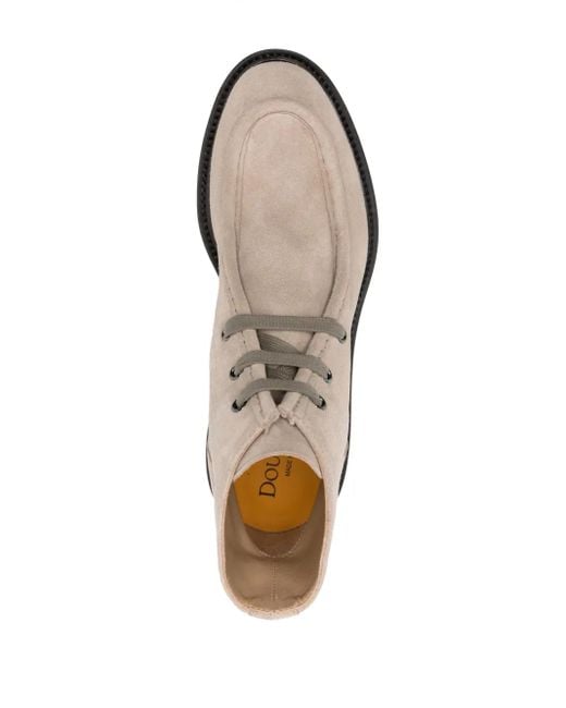 Doucal's Natural Suede Chukka Boots