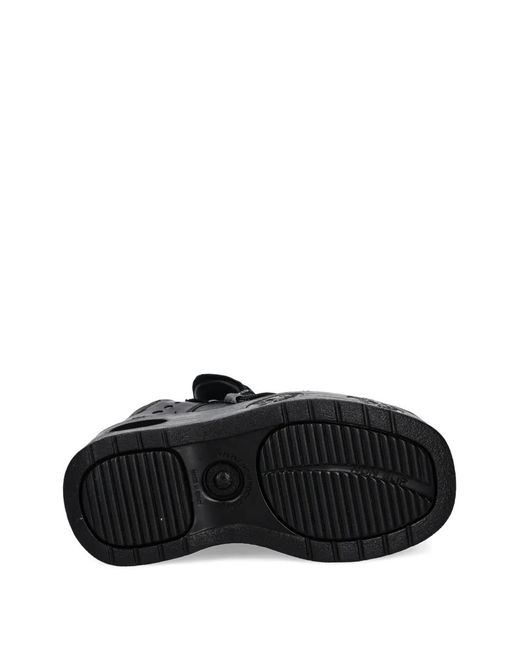 New Rock Black 110Mm Platform Sneakers