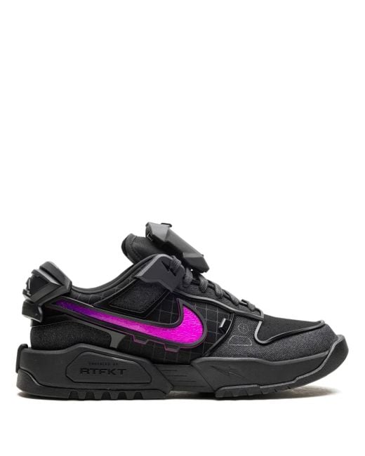 Nike Black X Rtfkt Dunk Genesis "Void" Sneakers for men