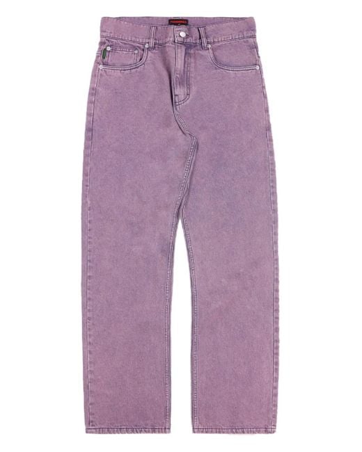 Pleasures Purple Acid Jeans for men