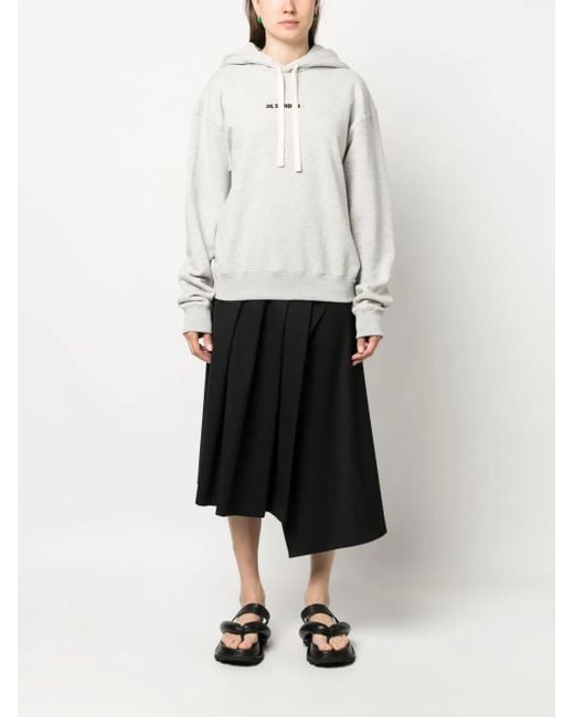 Jil Sander White Sweaters