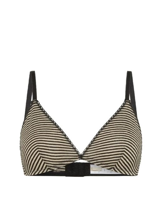 Momoní Black Soutien-Gorge Amethist Rayé
