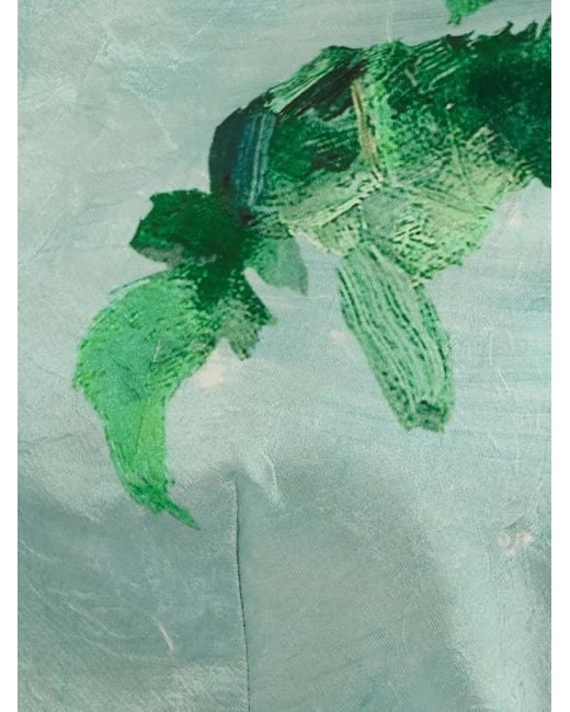 Erdem フローラル ドレス Green