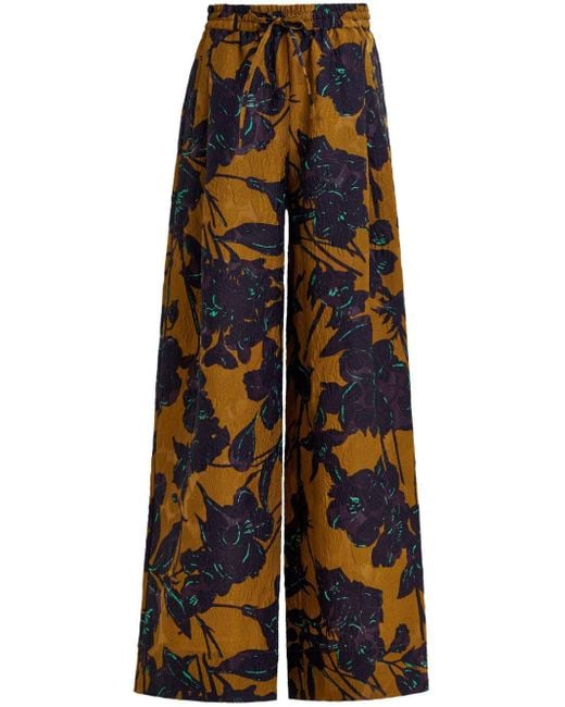 Essentiel Antwerp Blue Gang Flared Trousers