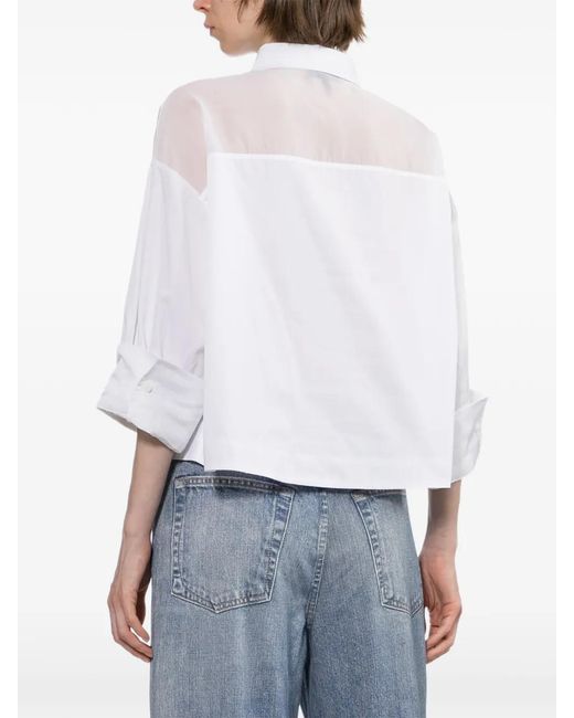 Rag & Bone White Elly Shirt