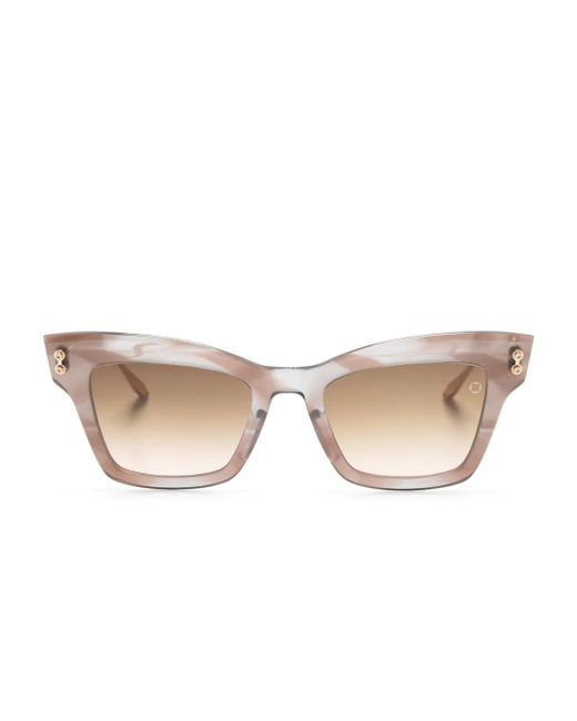 Akoni Pink Innes Cat Eye-Frame Sunglasses