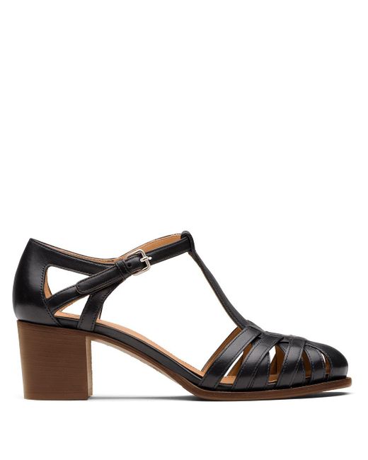 Church's Black Deanne 50mm Leather Sandals
