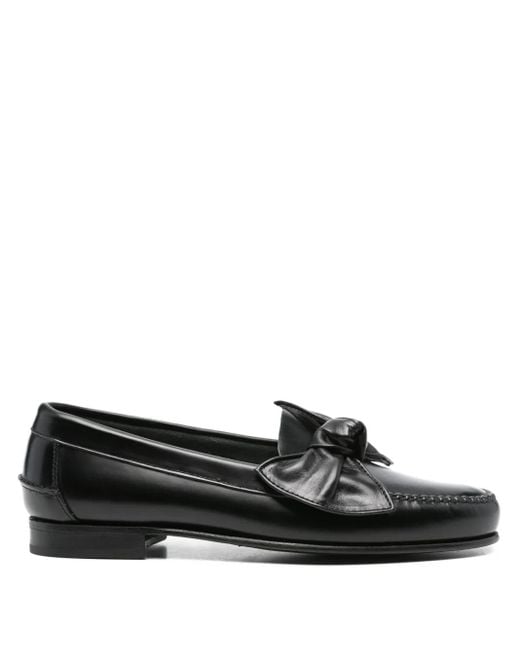 Mocassini Con Fiocco di Hereu in Black