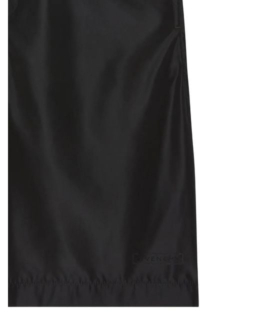 Givenchy Black Short À Taille Élastiquée for men