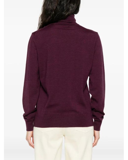 Pull À Logo Brodé Etro en coloris Purple