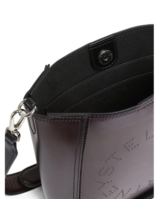 Stella McCartney レザーショルダーバッグ Black