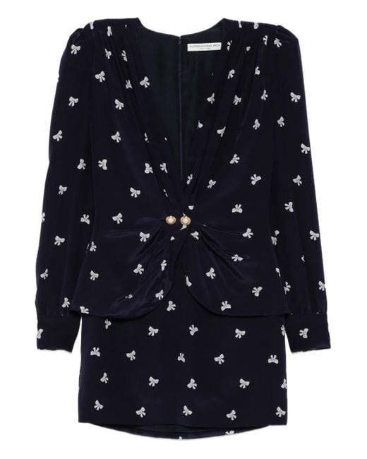 Alessandra Rich Blue Dresses