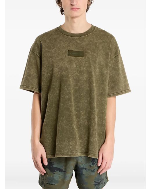 Under Armour Green Project Rock Patch T-Shirt for men