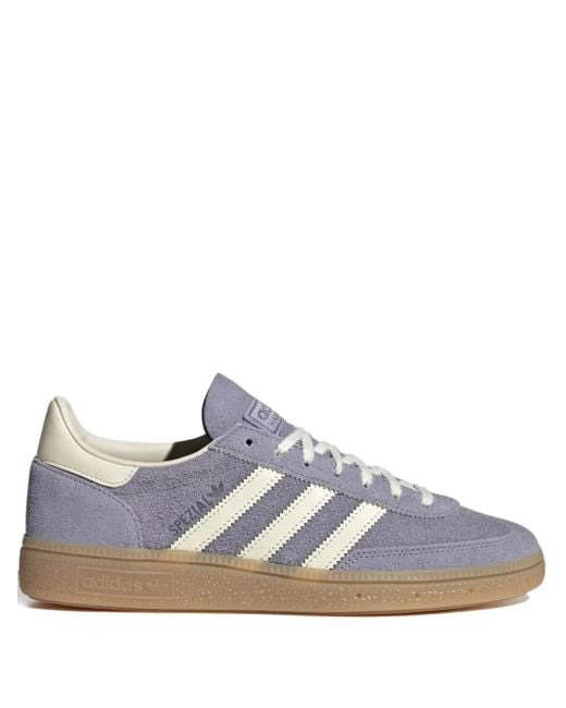 Adidas Purple Handball Spezial Lace-Up Sneakers