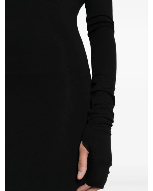 MANURI Maxi-Jurk in het Black