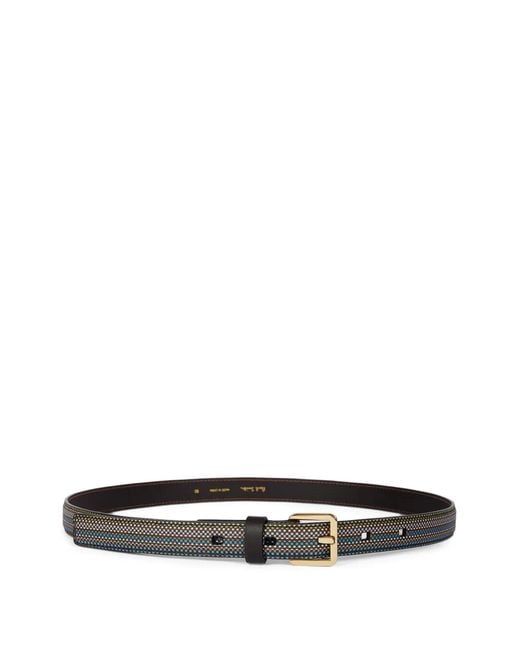 Paul Smith White Ceinture À Boucle