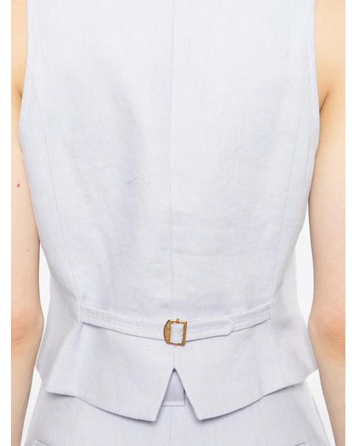 Zimmermann White Luna Waistcoat