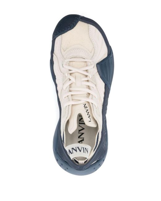 Lanvin Blue Women Flash - X Sneakers