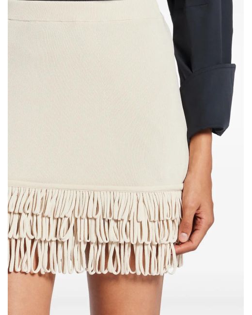Simon Miller Natural Albers Mini Skirt