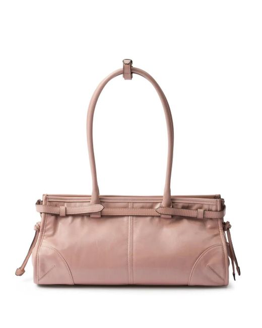 Prada Pink Medium Bonnie Tote Bag
