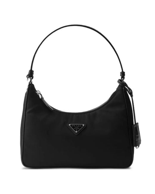 Prada Black Mini Borsa Re-Edition 2005