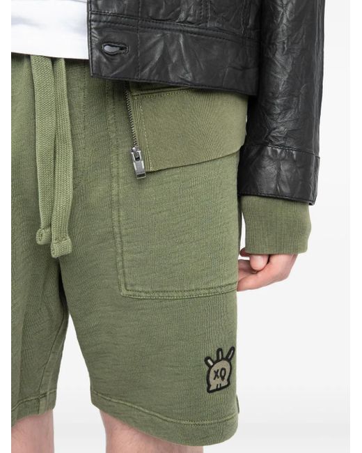 Zadig & Voltaire Pablo Slub Shorts in Green für Herren