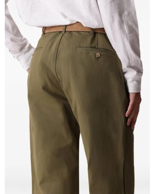 Fortela Green Greg Straight-Leg Trousers for men
