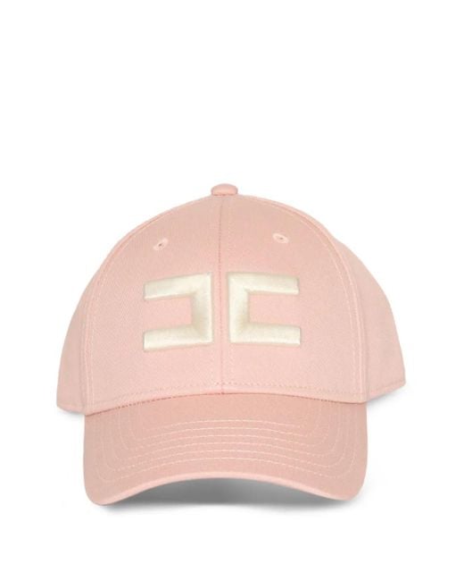 Elisabetta Franchi ロゴ キャップ Pink