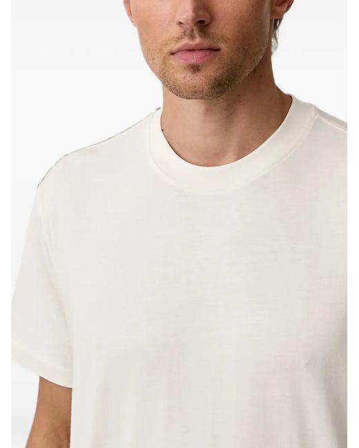 Karl Lagerfeld White T-Shirt À Logo Imprimé for men