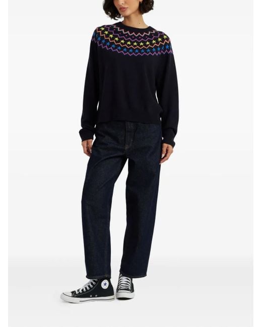 Chinti & Parker Blue Wool Blend Sweater