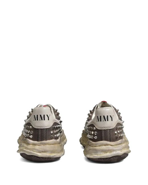 Maison Mihara Yasuhiro Gray Blakey Trainers for men