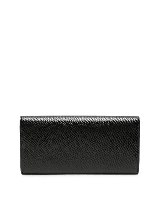 Totême Black T-Lock Wallet