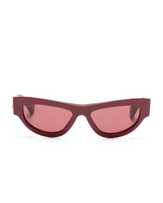 Gucci Pink Cat-Eye Sunglasses